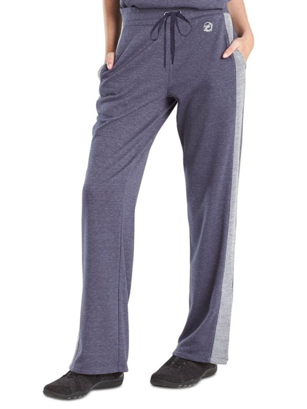 Josie Natori Womens Activewear Chi French Terry Pants